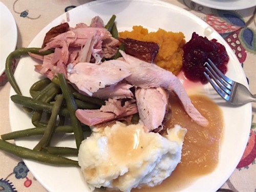 Turkey plated