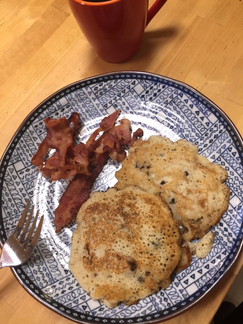 Pancake and bacon