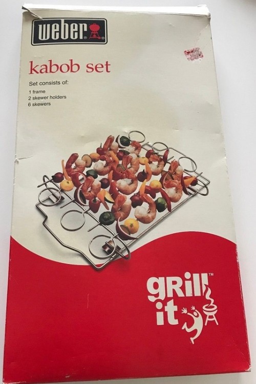 Grill It Kabob Holder Front