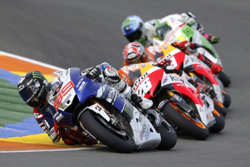 2013 MotoGP Champions Action